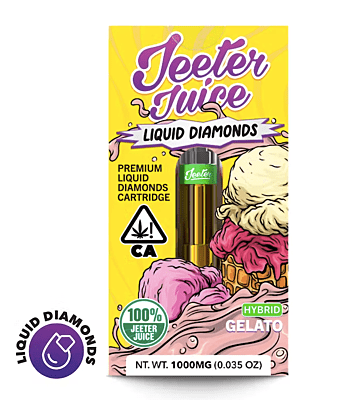 Jeeter Juice Liquid Diamonds Cart THC - Gelato