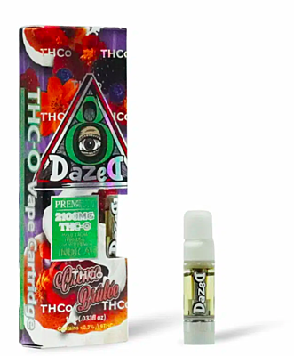 Dazed 8 cartucho live resin THC O Creme Brulee
