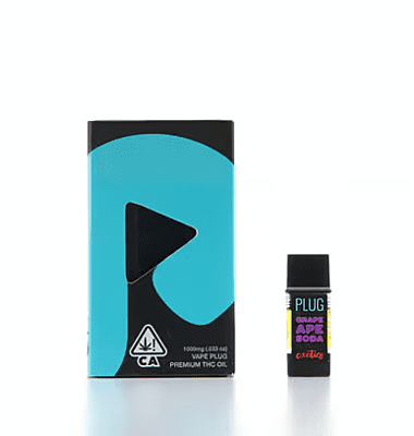 Plug & Play Vape Plug Live Resin Grape Ape Soda