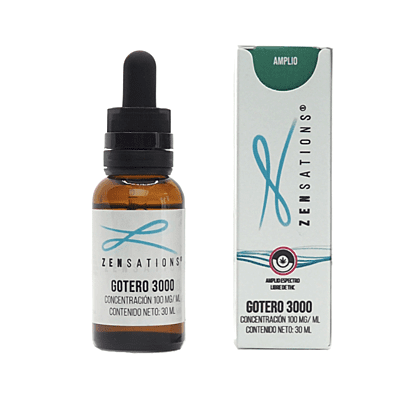 Aceite de CBD Amplio Espectro 3000 mg Zensations