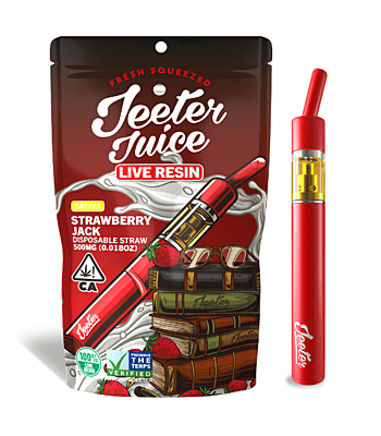 Jeeter Juice Desechable Live Resin Pluma Vape Strawberry Jack