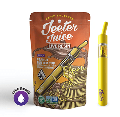 Jeeter Juice Desechable Live Resin Pluma Peanut Butter Cup