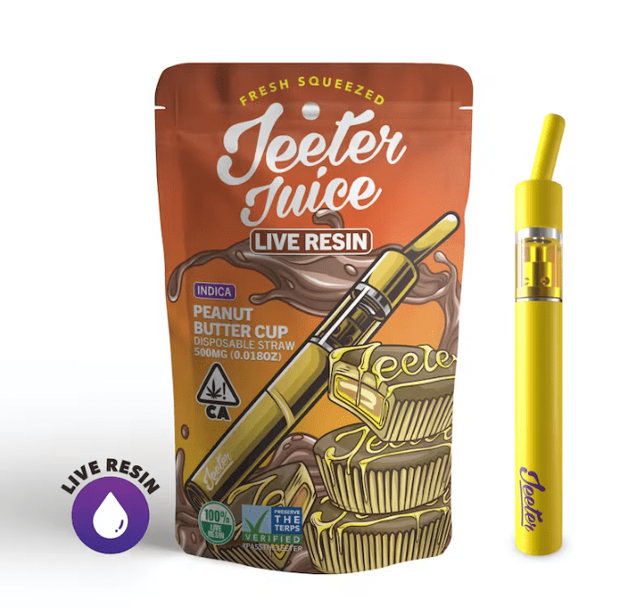 Jeeter Juice Desechable Live Resin Pluma Peanut Butter Cup