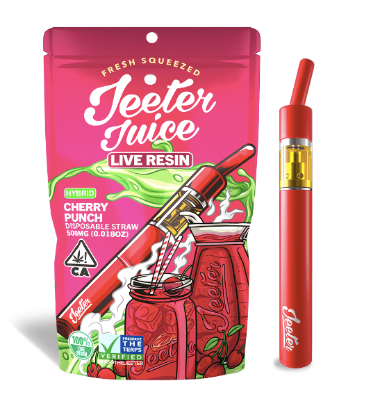Jeeter Juice Desechable Live Resin Pluma Cherry Punch
