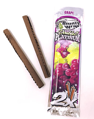 Blunt Wrap Double Platinum Sabor Uva