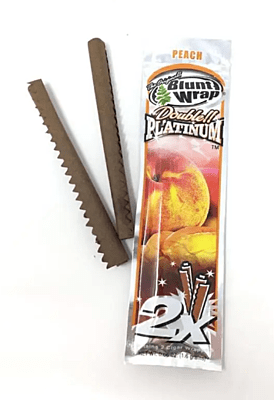 Blunt Wrap Double Platinum Sabor Durazno