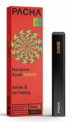 Pacha Vape Desechable Delta 8 rainbow Kush