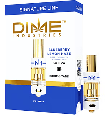 Dime industries signature line tanque Blueberry Lemon Haze