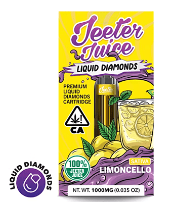 Jeeter Juice Liquid Diamonds Cart Limoncello