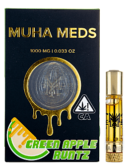 Muha Meds Cart Green Apple Runtz