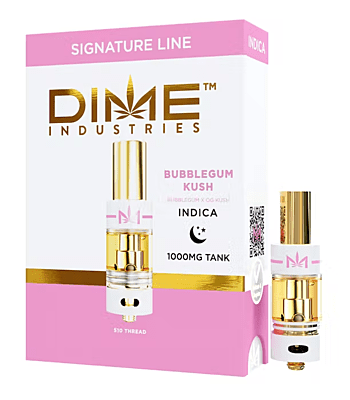 Dime Industries tanque Bubblegum Kush