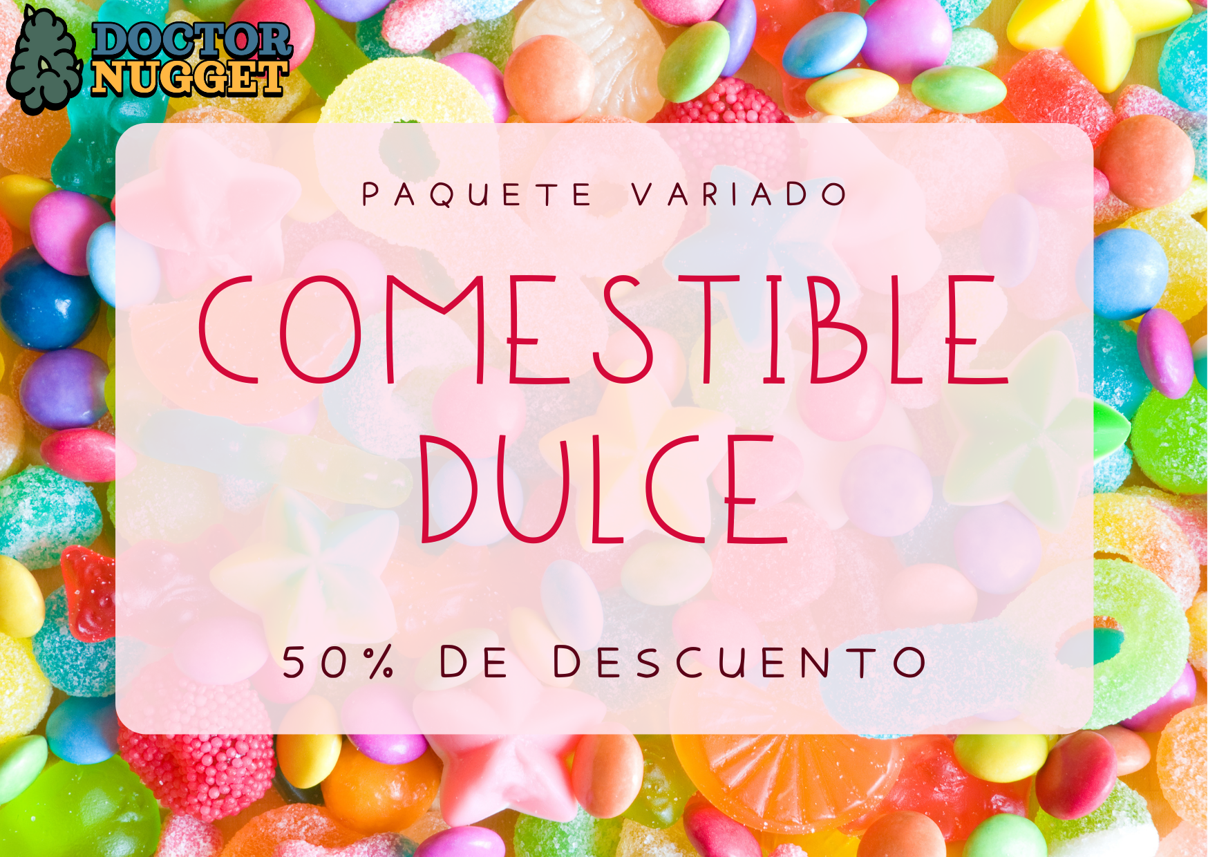 Paquete variado de comestibles dulces Paquete variado de comestibles dulces