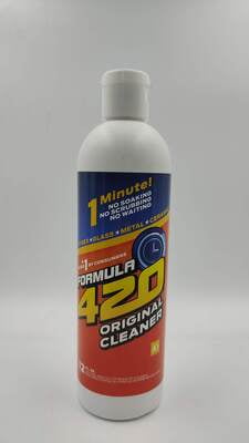 Liquido Limpia Vidrio, Metal Formula 420 Limpiapipas