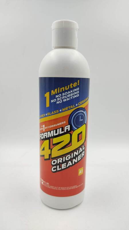 Liquido Limpia Vidrio, Metal Formula 420 Limpiapipas