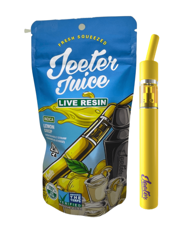 Jeeter Juice Desechable Live Resin Pluma Lemon Drop