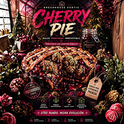 Greenhouse Exotic Cherry Pie THC Flor