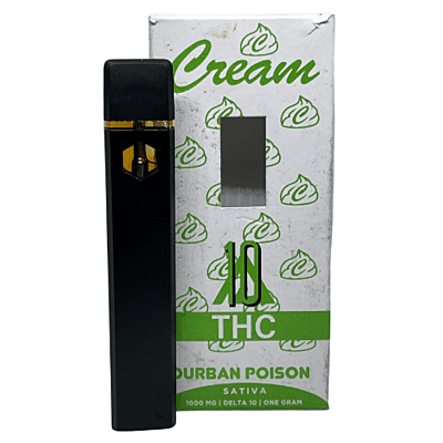 Cream vape desechable Durban Poison