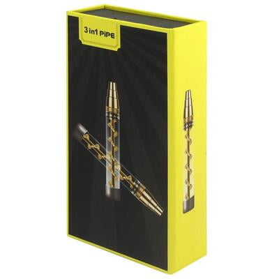 Twist Glass Blunt 3 in 1 Pipe