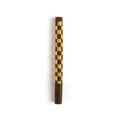 Shine Cono Entretejido De Cáñamo Y Oro 24K