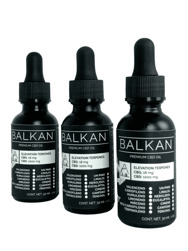 Aceite de CBD sublingual broad spectrum Balkan de Cannamed