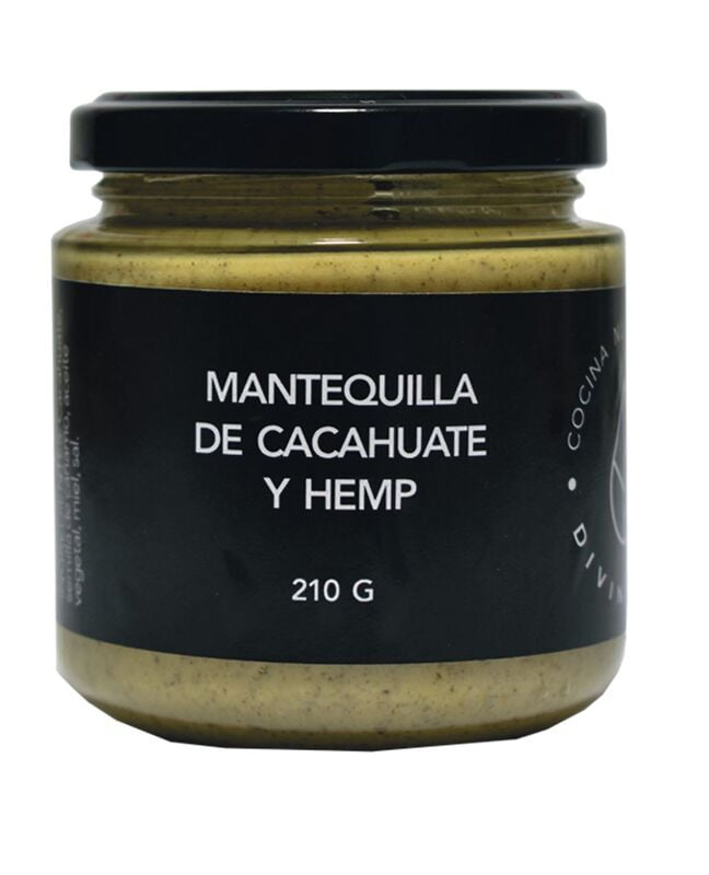 Mantequilla de cacahuate y hemp Divinorum Boutique Herbal 210 gr (400 mg)