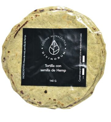 Tortilla con semillas de Hemp Divinorum Boutique Herbal 5 pack 5 mg