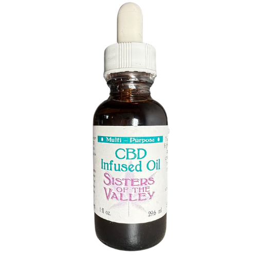 Aceite de CBD escencia de naranja Sisters of the Valley