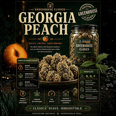 Dr. Nugget Georgia Peach THC Flor