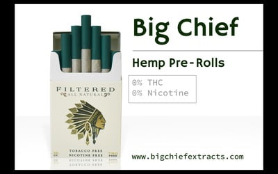 CBD Cajetilla marca Bigchief