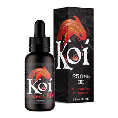 Extracto de cáñamo Koi CBD Vape Jugo | Strawberry Millkshake (30 ml)