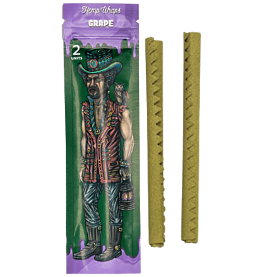 Lion Rolling Circus Hemp Wraps Grape