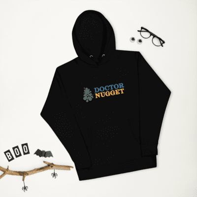 Sudadera con capucha unisex Dr. Nugget Sudadera con capucha unisex Dr. Nugget